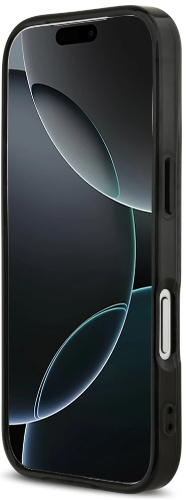Mercedes AMG IML dviejų sluoksnių rombų MagSafe dėklas iPhone 18 Pro / 17 Pro – juodas ir raudonas
