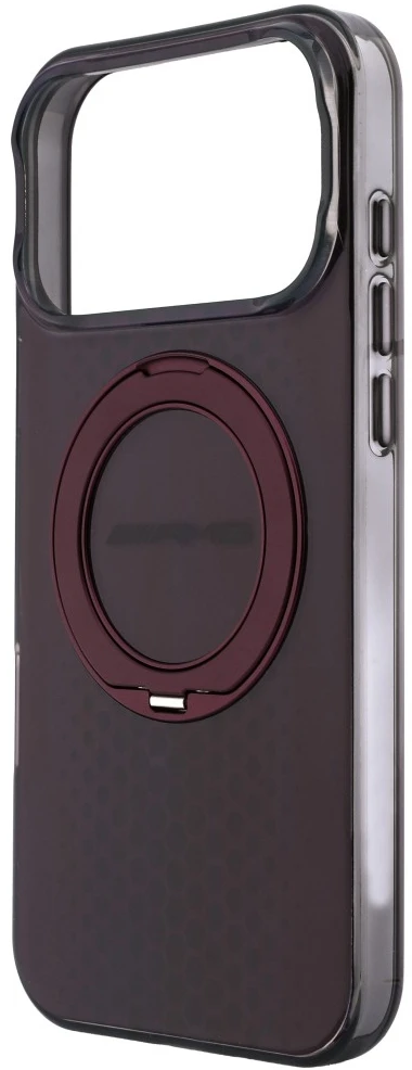 Mercedes AMG IML Double Layer Urban Line with Ring Stand MagSafe case for iPhone 18 Pro Max / 17 Pro Max - burgundy