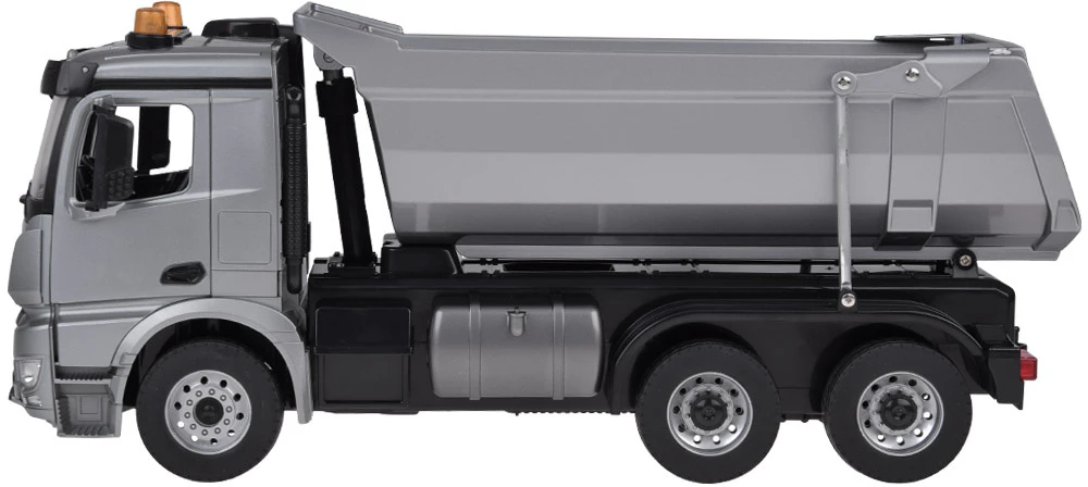 Mercedes Arocs METAL vairuojamas savivartis EE su puspriekabe 1:20 RC0667
