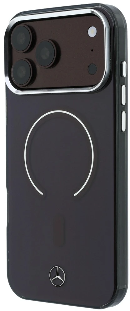 Mercedes dvigubo sluoksnio ikoniško logotipo MagSafe dėklas iPhone 18 Pro Max / 17 Pro Max - bordinė