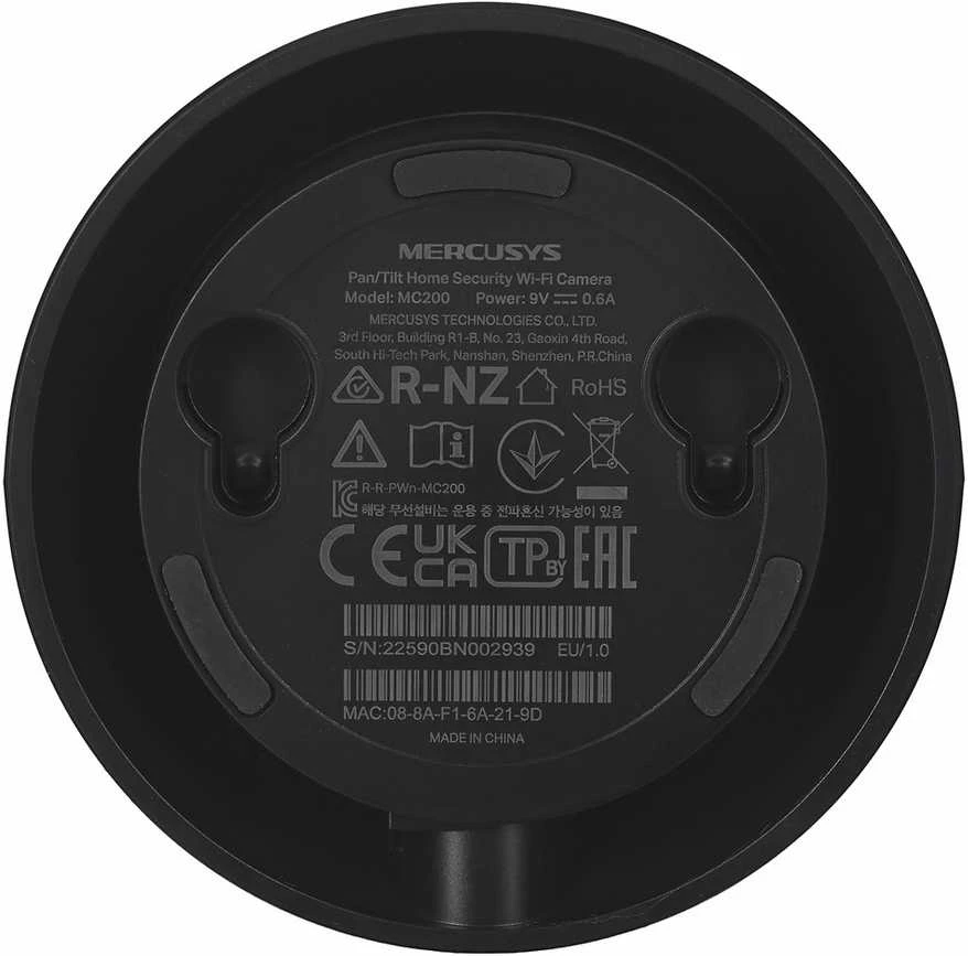 „Mercusys MC200“ – pasukama / pasukama namų apsaugos „Wi-Fi“ kamera