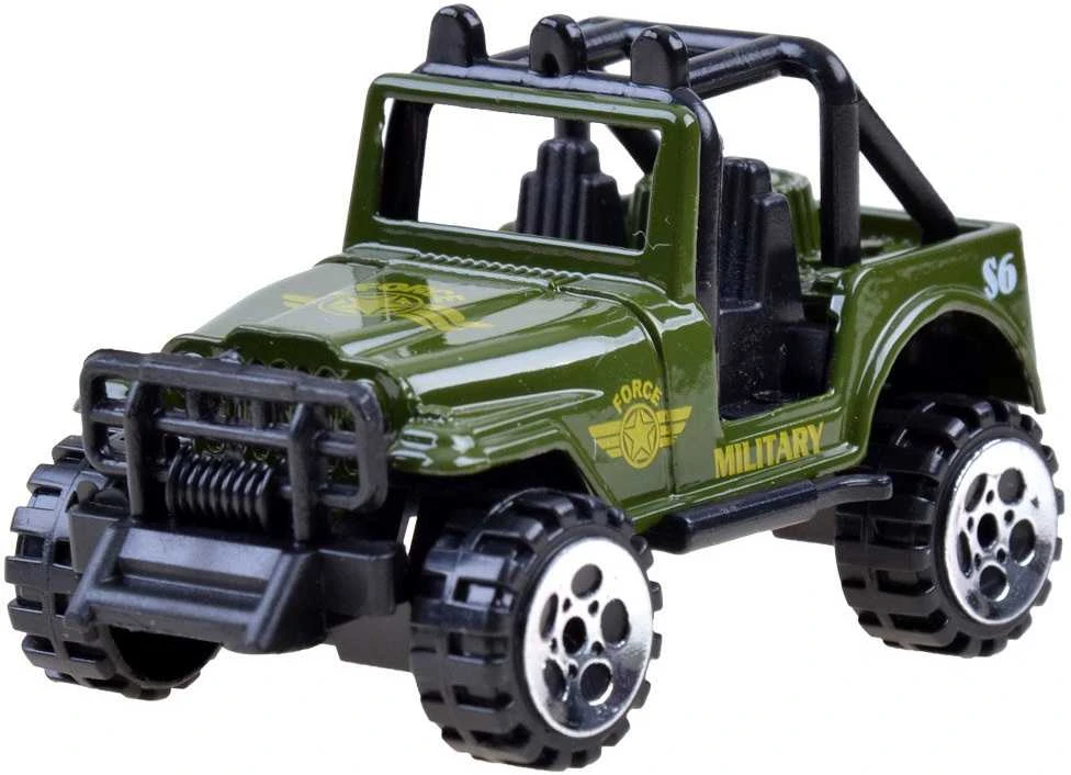 Jokomisiada Metal cars, set WOJSKO 6 pcs, ZA3505