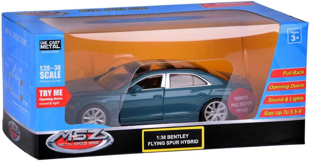 Jokomisiada Metalinis modelis BENTLEY FLYING SPUR HYBRID 1:38 interaktyvus ZA5052