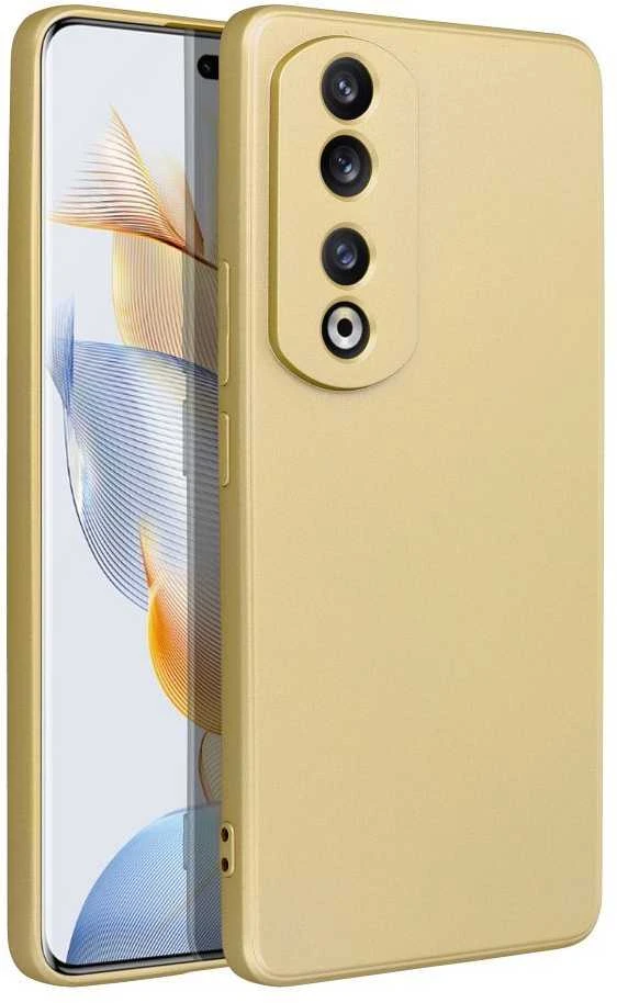 OEM dėklas, skirtas Honor 90 PRO 5G, metalinis auksinis