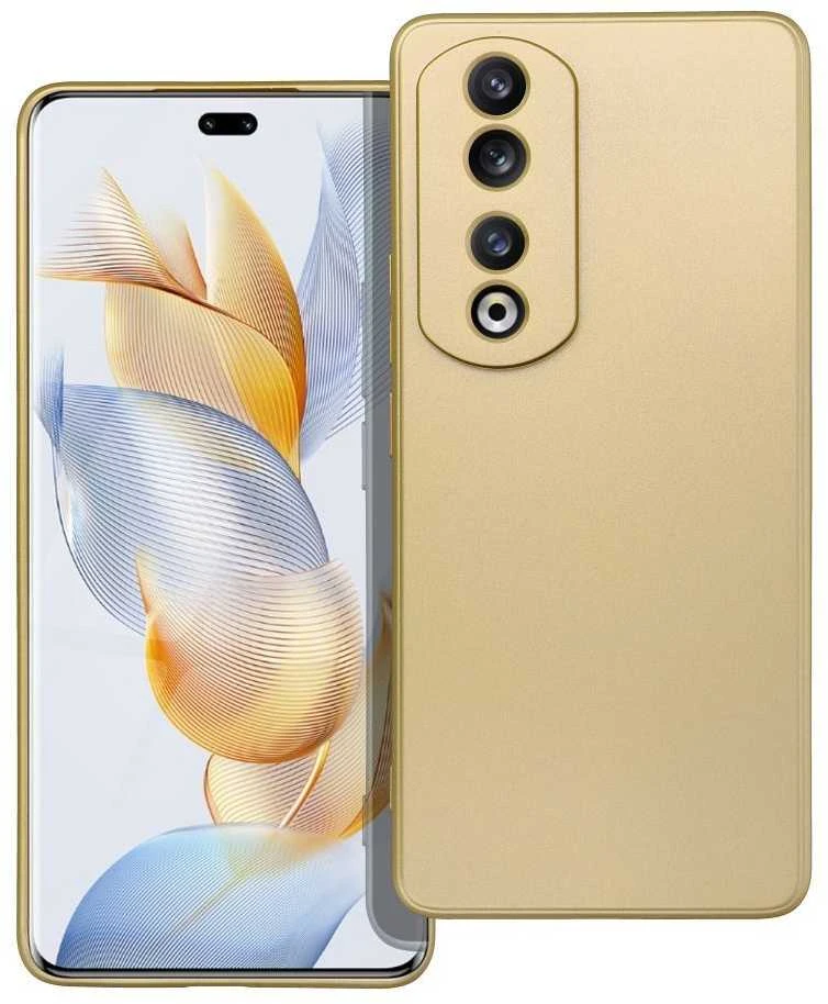 OEM dėklas, skirtas Honor 90 PRO 5G, metalinis auksinis