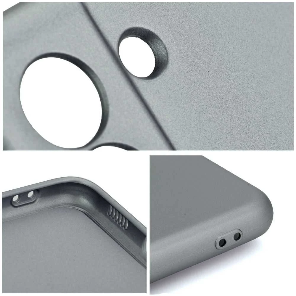 Oem Originalus dėklas, skirtas iPhone 16e (SE 4 2025) / 17e, metalinis pilkas
