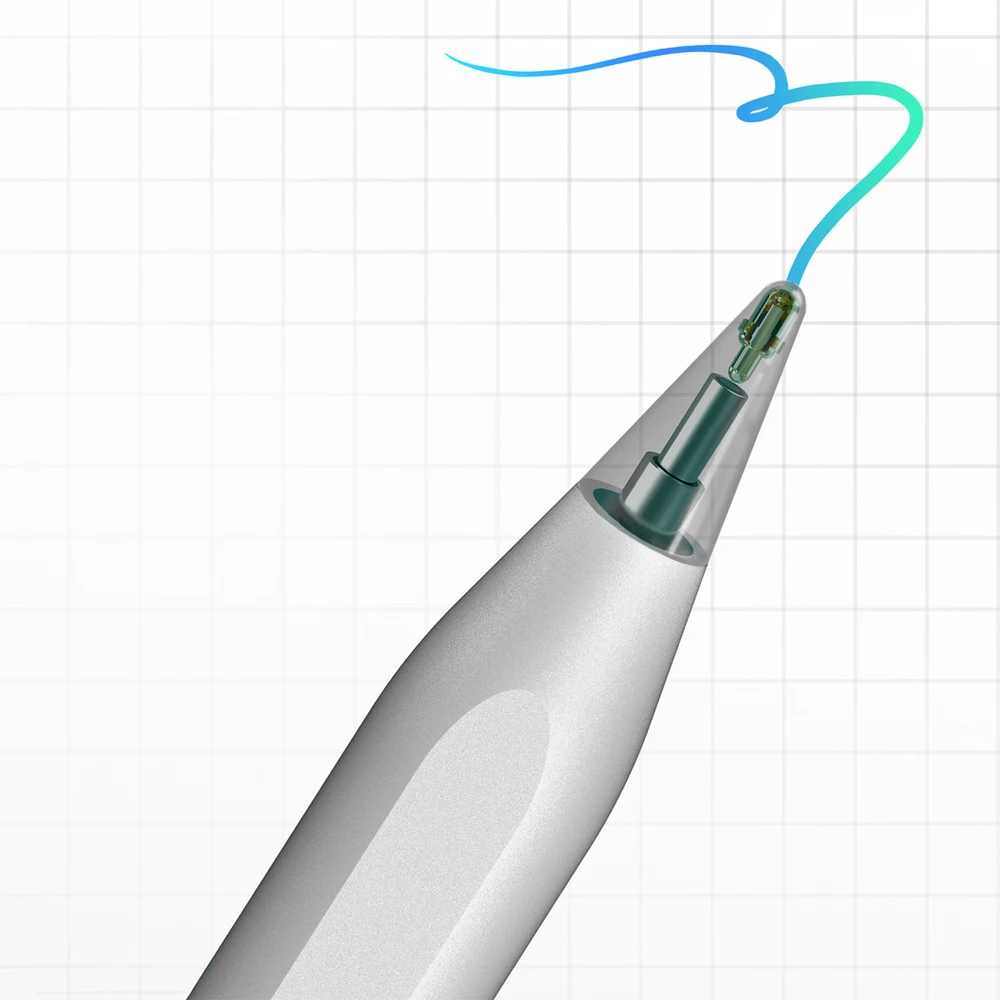 „Metapen A8 Active Stylus“, skirtas „iPad“ USB-C – pilkas