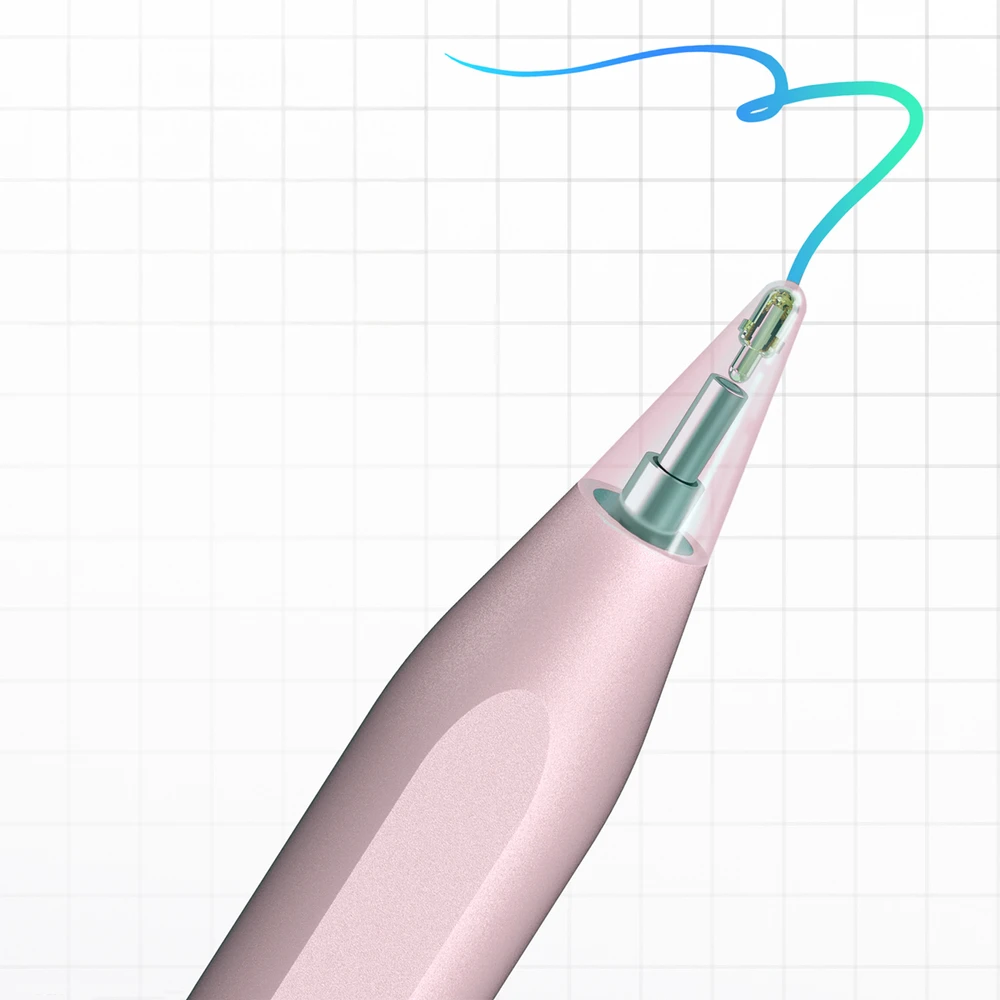 Metapen A8 Active Stylus for iPad USB-C - Rožinė