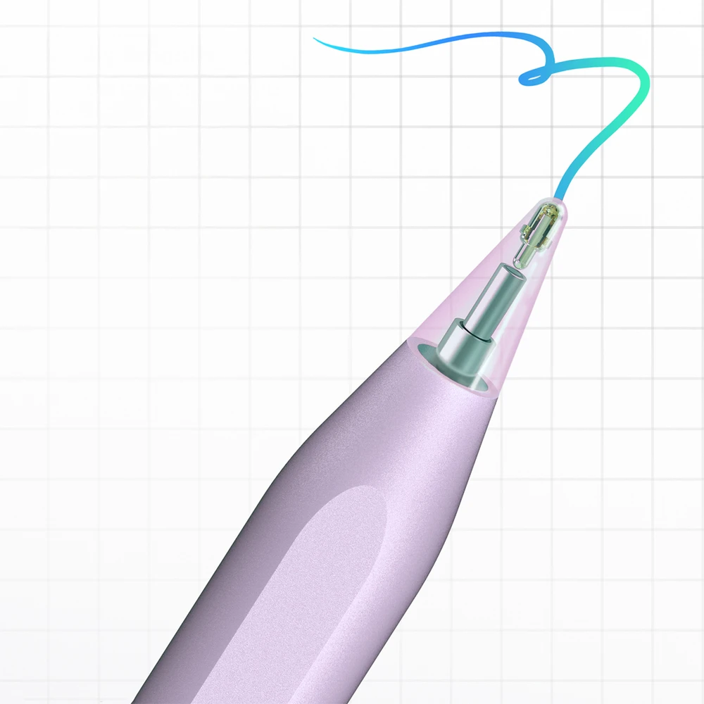 Metapen A8 Active Stylus for iPad USB-C - Violetinė