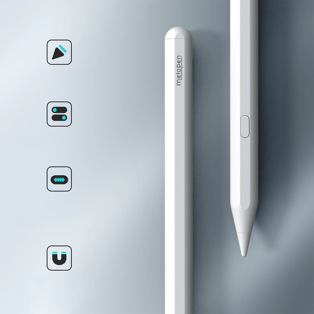 Metapen Pieštukas A12 for iPad - Baltas
