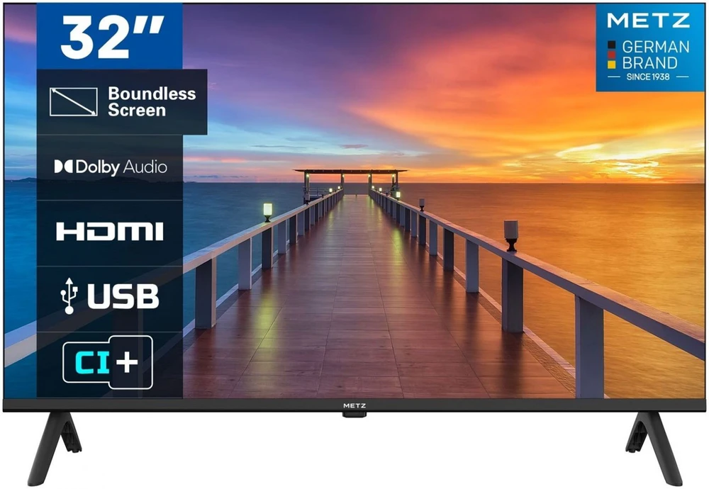 Metz 32MTH2000Z 80 cm (32") HD Ready TV Juodas