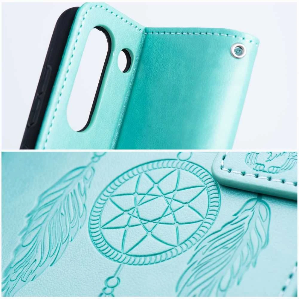 Forcell OEM atverčiamas dėklas iPhone 7 / 8 / SE 2020 / SE 2022 Mezzo Book dreamcatcher žalias