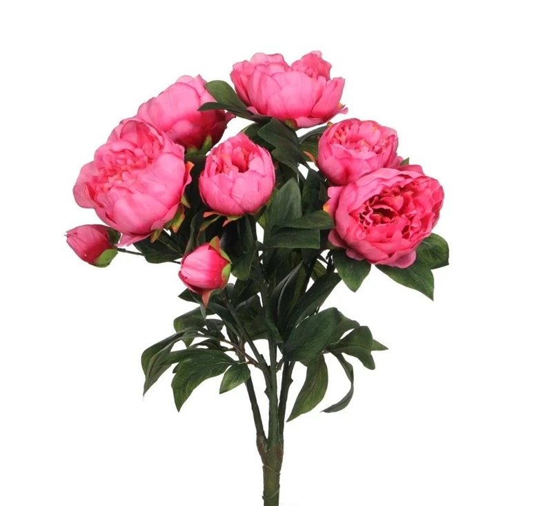 MICA Bouquet of artificial flowers. rose. pink col.. 55 cm