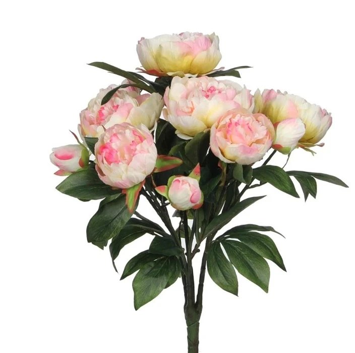 MICA Bouquet of artificial flowers. rose. pink col.. 55 cm