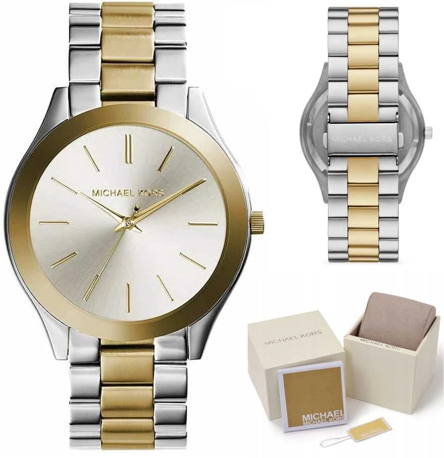 MOTERIŠKAS LAIKRODIS MICHAEL KORS MK3198 SLIM RUNWAY (zx690i)