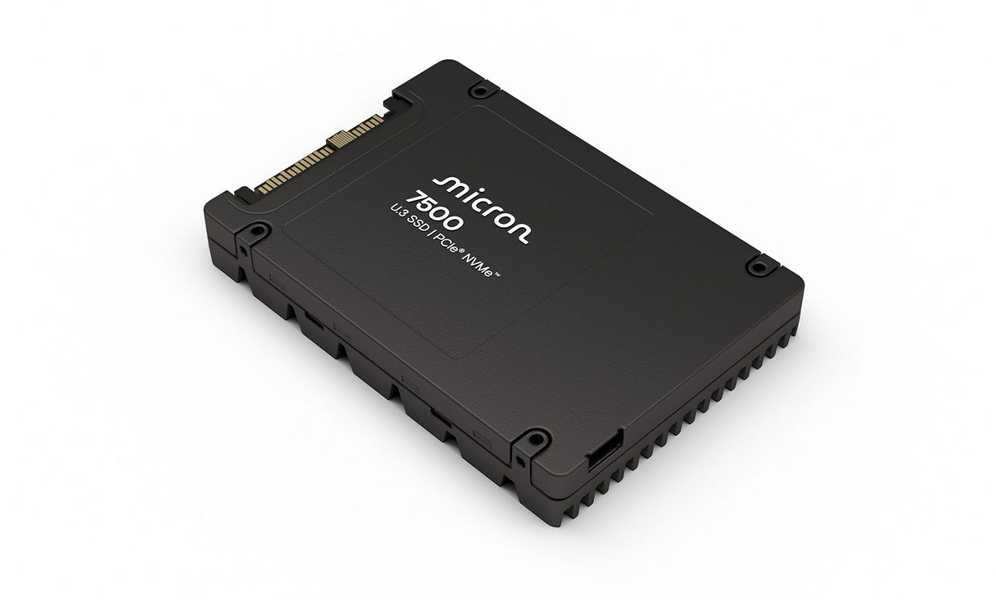 „Micron 7500 PRO“ 15,4 TB U.3 PCI Express 4.0 NVMe 3D TLC NAND