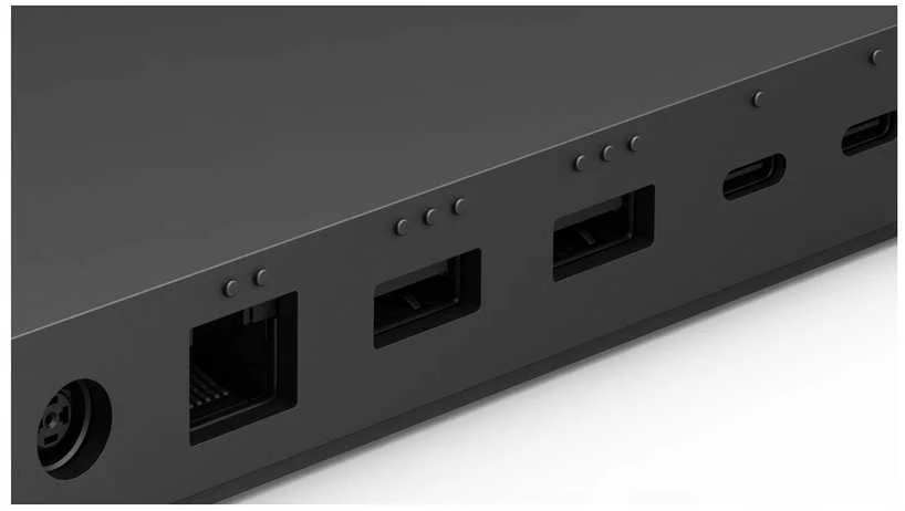 Microsoft Surface Tunderbolt 4 Dock SC IT/PL/PT/ES EMEA Juodas