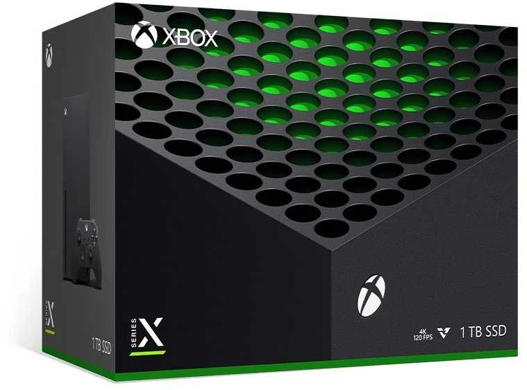 Žaidimų konsolė Microsoft Xbox Series X 1TB, Juoda