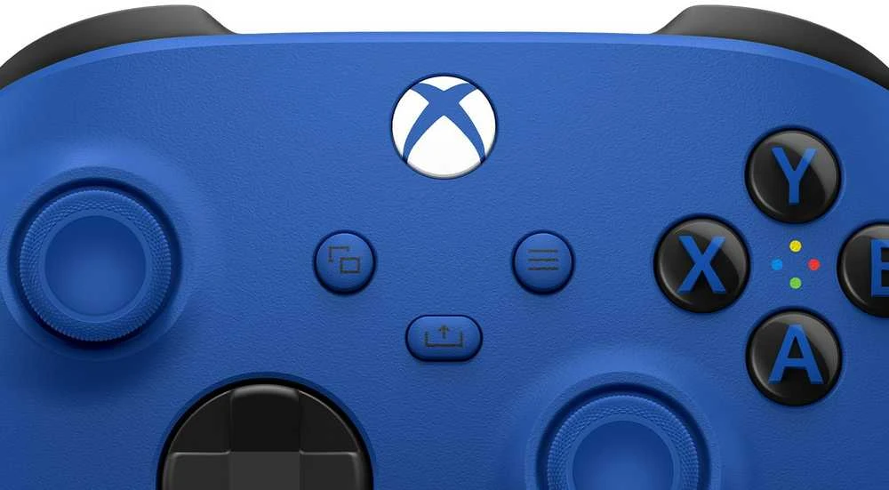 „Microsoft XBOX“ belaidis valdiklis „Mėlyna“ „Bluetooth“ / USB žaidimų pultas Analoginis / skaitmeninis „XBOX One“, „XBOX One S“, „XBOX One X“
