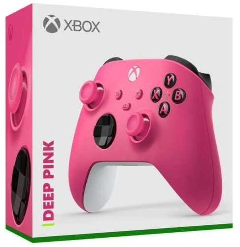 „Microsoft XBOX“ belaidis valdiklis Rožinė, Baltas „Bluetooth“ žaidimų pultas Analoginis / skaitmeninis XBOX serijos S, „Android“, XBOX serijos X, iOS, PC (Atnaujinta)