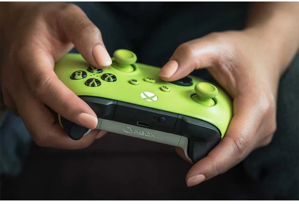Žaidimų pultas Microsoft Xbox Series Wireless Controller, Žalios spalvos