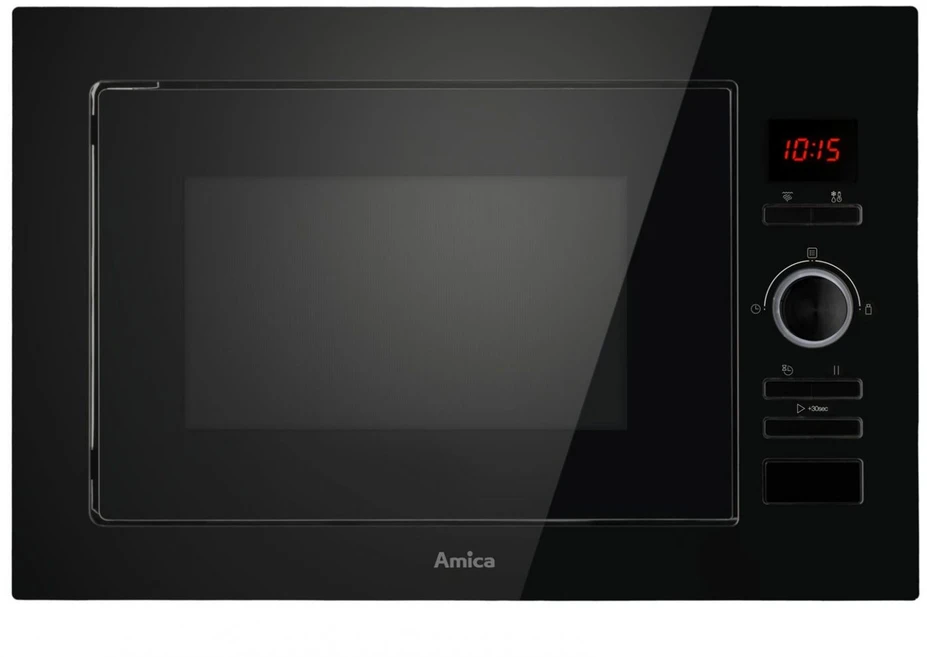 Amica AMMB25E3GB Built-in microwave orkaitė 25 L 900 W Juodas