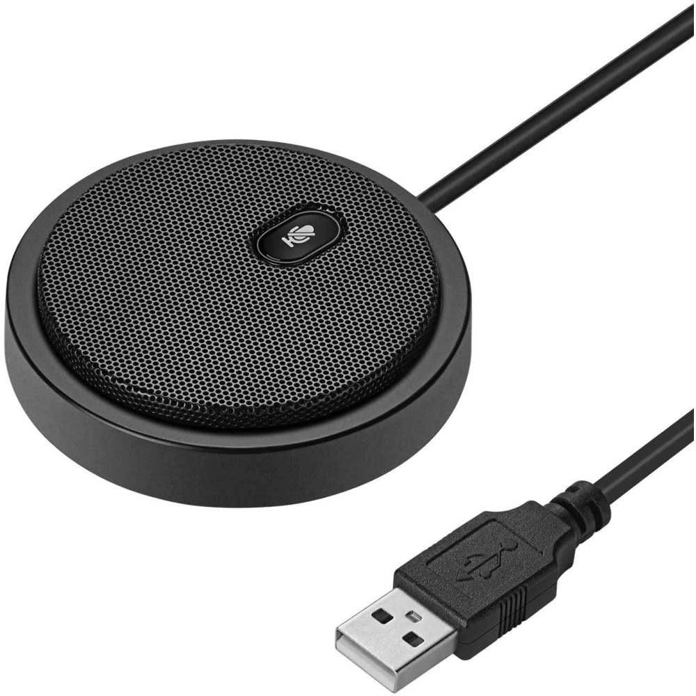 TECHLY daugiakryptis USB konferencijos mikrofonas su nutildymo mygtuku
