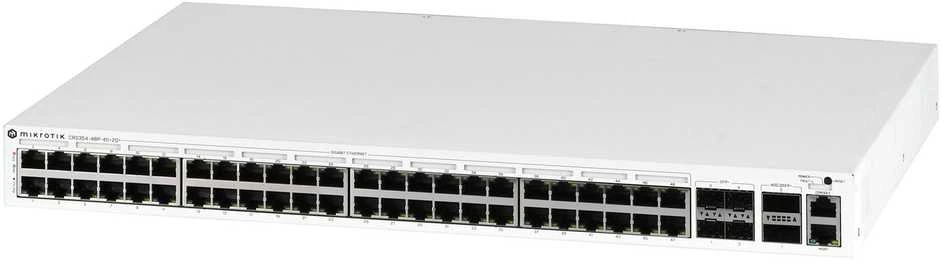 Maršrutizatorius MIKROTIK L5 48x 1GbE PoE jungtys 4x 10GbE SFP+ 2x 40Gbps QSFP+ 1U stovo montavimas