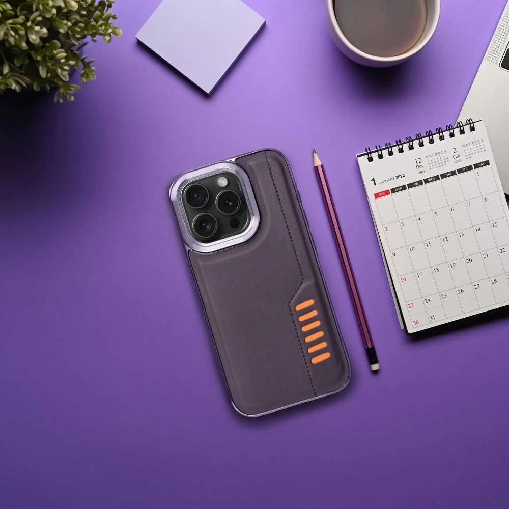 Dėklas Oem MILANO Case for IPHONE 11 dark violetinė