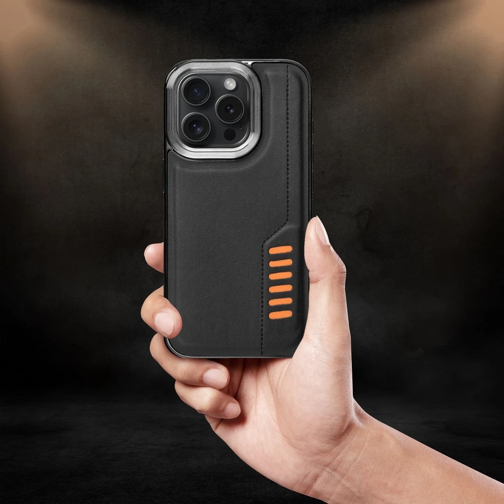 Dėklas Oem MILANO Case for IPHONE 15 Pro juodas