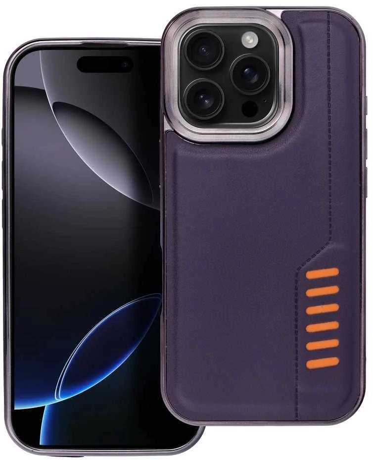 Dėklas Oem MILANO Case for IPHONE 16 Pro dark violetinė