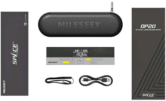 Mileseey DP 20 Pro 100 lazerinis Rangefinder