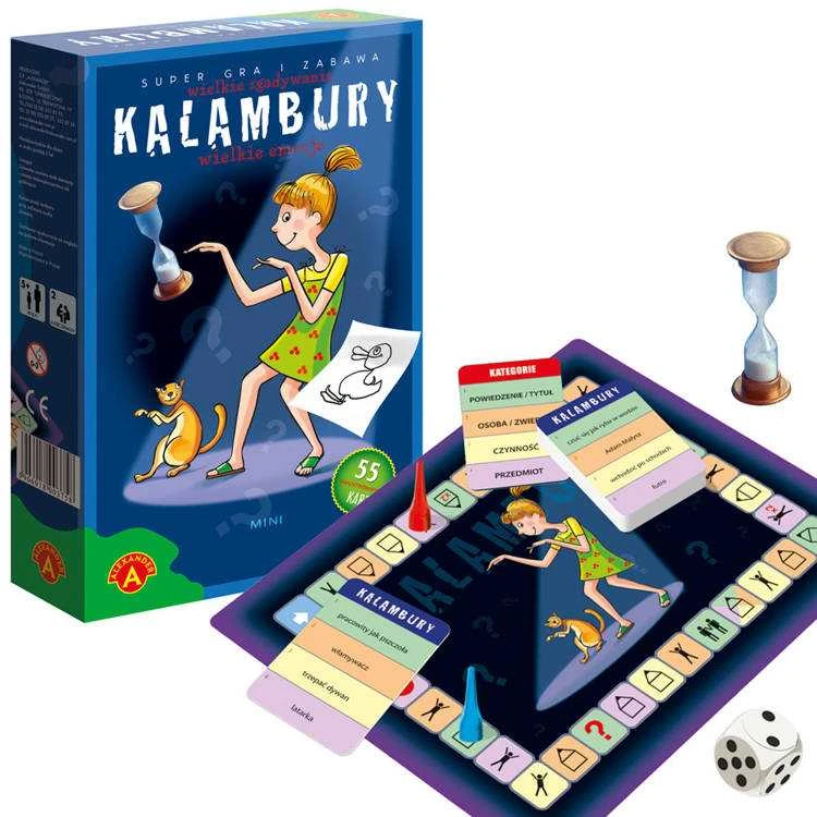 Alexander ALEKSANDRAS kalambūrai mini vakarėlio žaidimas