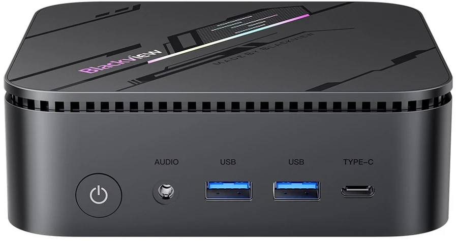 Mini PC Blackview MP100 Pro Ryzen 5 7430U 16GB SSD512 W11Pro pilkas