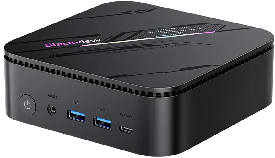 Mini PC Blackview MP100 Pro Ryzen 5 7430U 16GB SSD512 W11Pro pilkas