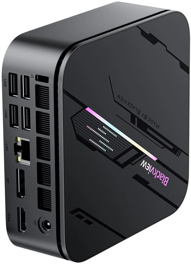 Mini PC Blackview MP100 Pro Ryzen 5 7430U 16GB SSD512 W11Pro pilkas