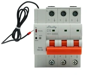 Miniature Circuit Breaker SHELLY Pro 3CB C10