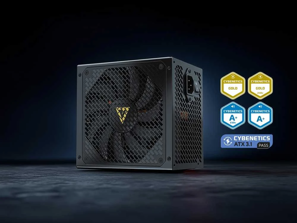 MODECOM maitinimo šaltinis VOLCANO HEX GOLD 750W ATX3.1