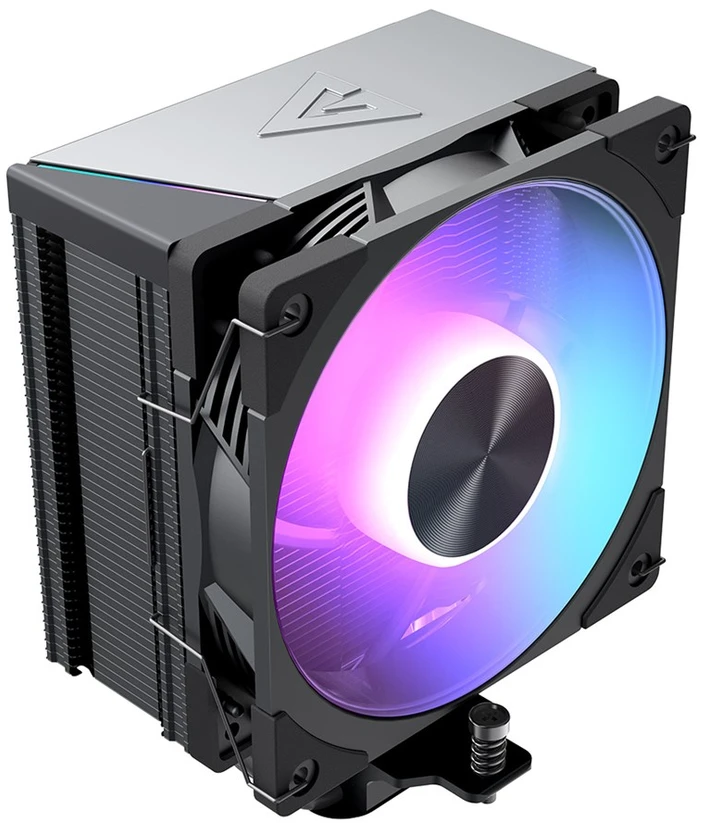 MODECOM Volcano 0C T701 ARGB Processor Oro vėsintuvas 12 cm Juodas