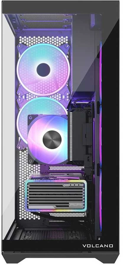 MODECOM Volcano SPACE XL ARGB FULL TOWER 5F Juodas