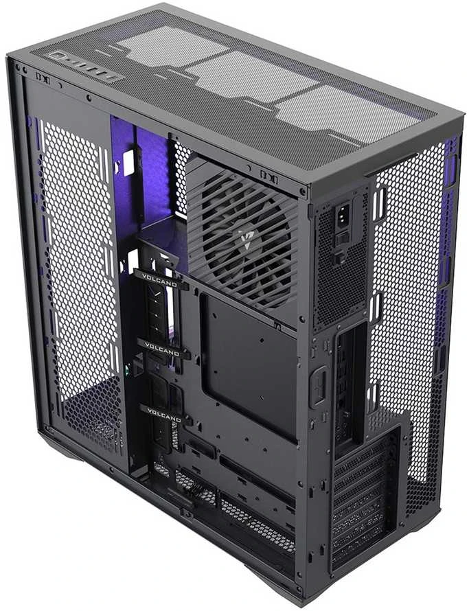 MODECOM Volcano SPACE XL FULL TOWER NF Juodas