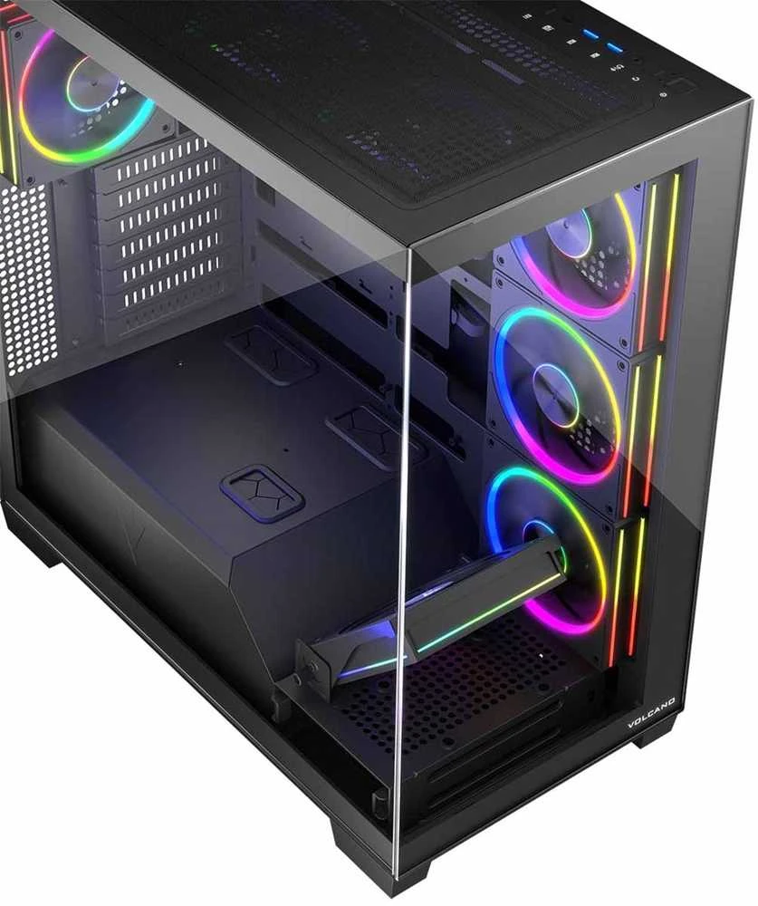 MODECOM VOLCANO STELLAR ARGB MIDI 8F Juodas