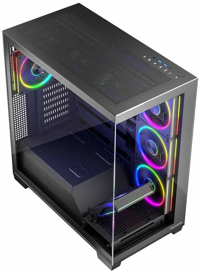 MODECOM VOLCANO STELLAR ARGB MIDI 8F Juodas