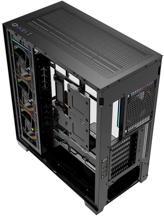 MODECOM VOLCANO STELLAR PLUS ARGB MIDI 5F Juodas