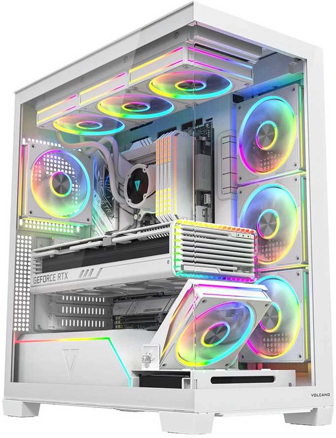 Modecom Volcano Stellar Plus ARGB 5F balta