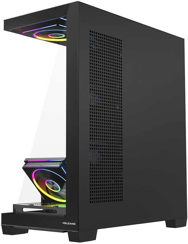 MODECOM VOLCANO STELLAR PLUS ARGB MIDI 8F Juodas