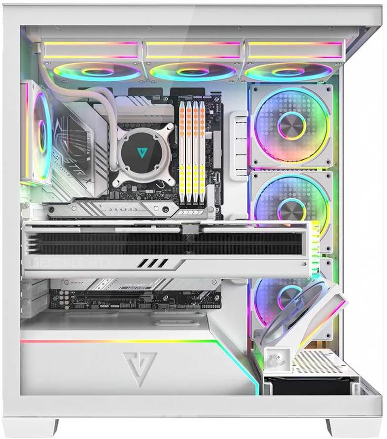 MODECOM VOLCANO STELLAR PLUS ARGB MIDI 8F Baltas