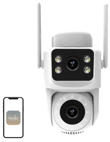 MOES WCM-Q29 8MP Dual-Lens Wi-Fi IP Camera