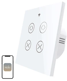 MOES WRS-EUC2-WH-MS Smart Roller Shutter Switch