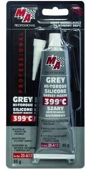 Moje_Auto Silikoninins hermetikas Moje Auto, pilka, 85 ml